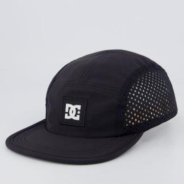 Imagem de Boné DC Five Mesh Preto, Único