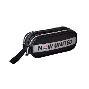Imagem de Estojo Duplo Escolar Now United Preto - Clio