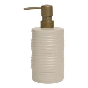 Imagem de Dispenser Porta Sabonete Líquido Em Cerâmica Boho Chic - Casa Hera Mar