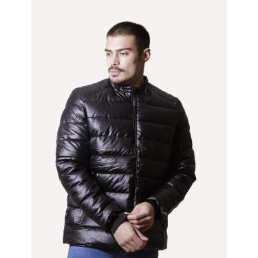 Imagem de Jaqueta Victory Eagle Masculina Metalizada Puffer Preta-Masculino