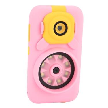 Imagem de RiToEasysports Telefone Com Câmera de Microscópio, Mini Tela Sensível Ao Toque de Bolso Com 22 Funções para Crianças, Lente de 180 Graus para Exploração e Aprendizagem Científica (Róseo)