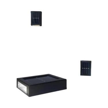 Imagem de Lâmpada Solar De Parede À Prova d'Água Para Exteriores, Iluminação Par