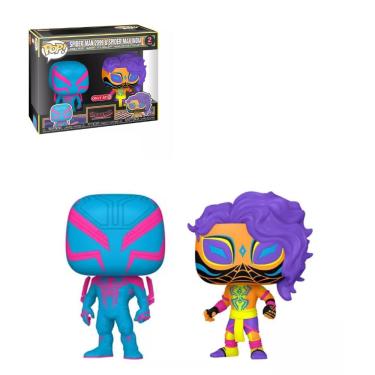 Imagem de Funko Pop Spider-Man 2099 & Spider-Man India 2pack Exclusive