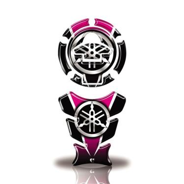 Imagem de Kit Protetor Tanque Moto Yzf-R3 Mt Tenere Yamaha Rosa Cor Rosa