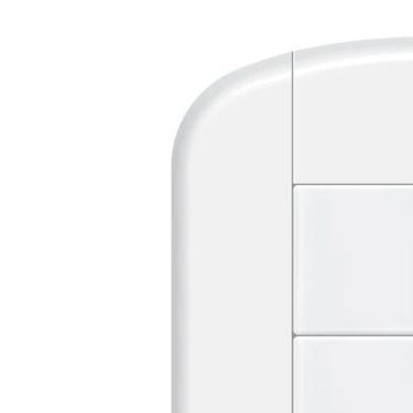 Imagem de Interruptor Duplo Com Tomada 20a Fame - 3930 Blanc