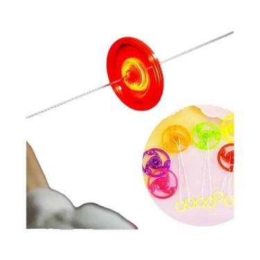 Imagem de Brinquedos De Roda Giratória Com Luz LED, 6 Peças, Enchimentos Para Pi