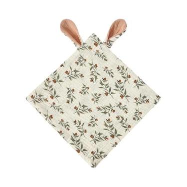 Imagem de Toalhas De Saliva De Musselina Para Bebês Recém-Nascidos Com Estampa D