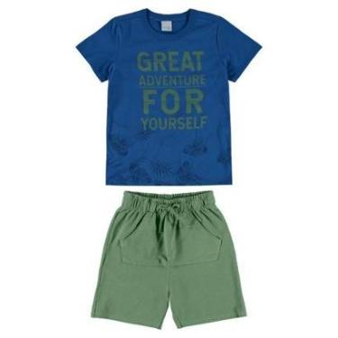 Imagem de Conjunto Manga Curta Menino 10 ao 16 Malwee Ref. 097412-Masculino