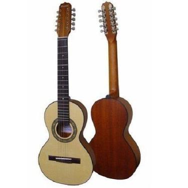 Imagem de Viola Rozini Caipira Acústica RV151 - natural fosca