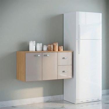 Imagem de Balcao com Tampo Suspenso para Cozinha Julia Poquema