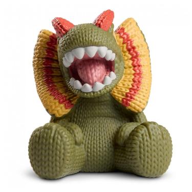 Imagem de Handmade by Robots Jurassic Park Dilophosaurus figura em vinil verde 15 cm