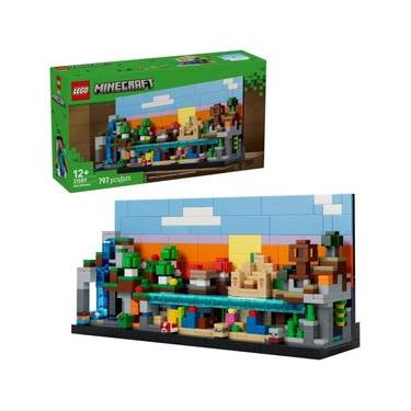 Imagem de MINI BIOMAS LEGO MINECRAFT 797 PEÇAS 21589