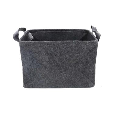 Imagem de Cesto Le Retangular Felt com Alça 23x26x35cm