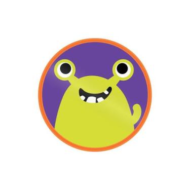 Imagem de Prato Infantil Tramontina Lirous em Polipropileno Laranja