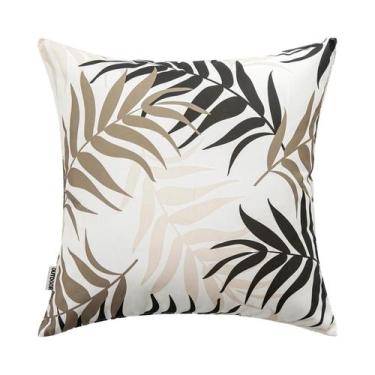 Imagem de Capas Impermeáveis Para Almofadas De Pátio Com Estampa De Folha Tropic