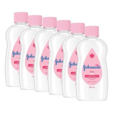 Imagem de Kit 6 Óleos Johnson's Puro 200mL - Johnson's Baby