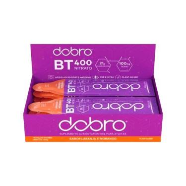 Imagem de Gel BT Nitrato Sabor Laranja e Morango CX/10 Sachês Dobro