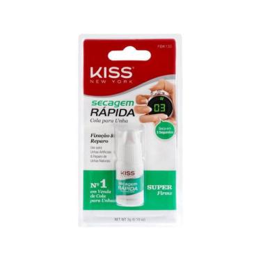 Imagem de Cola Unhas Postiças First Kiss Secagem Rápida 3g