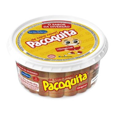 Imagem de Paçoca de Rolha Paçoquita Pote 1,25kg Santa Helena