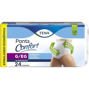 Imagem de Fralda roupa adulto pants confort g/eg 24 unidades - TENA