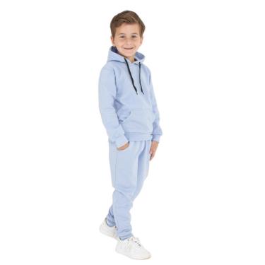 Imagem de Conjunto Infantil Menino Blusa e Calça Moletom-Masculino