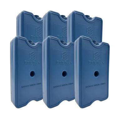 Imagem de Gelotech KIT 6 Unidades - Gelo Artificial Reutilizável Gelo Rígido 500ml Azul