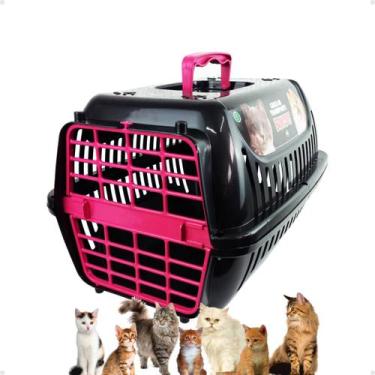 Imagem de Caixa De Transporte Para Cães E Gatos Premium De Viagem N2 - Brinqpet,