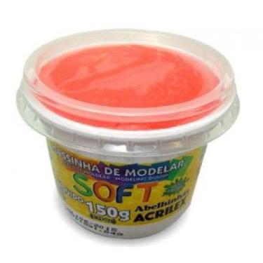 Imagem de Massa de modelar soft 150g vermelho    acrilex   73150103