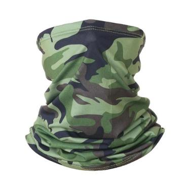 Imagem de Bandana Tática Camuflada Masculina Respirável Para Ciclismo, Caça, Cor