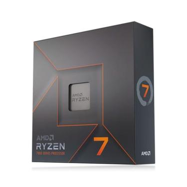 Imagem de Processador Ryzen 7 7700X 8 Núcleos 16 Threads com Clock Até 5.4GHZ e Cache 32MB para Jogos e Criação AMD