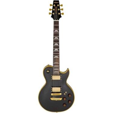 Imagem de Guitarra Elétrica Pro II PE-F80 Black Top com Ponte SPT Original e Captadores Classic P...