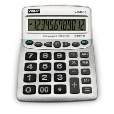 Imagem de Calculadora De Mesa Vighs V-1048-12 12 Dígitos
