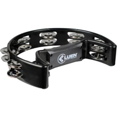 Imagem de Pandeiro Meia Lua 22cm 40070 Luen Preto