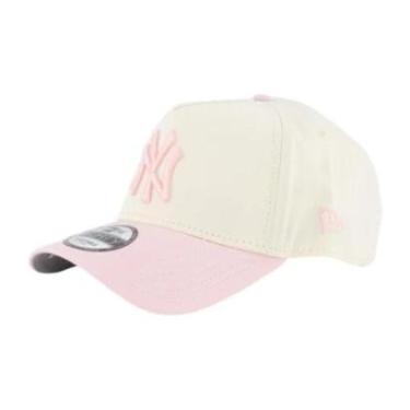 Imagem de Boné New Era 940A-Frame 2tone New York Yankees Rosa-Masculino