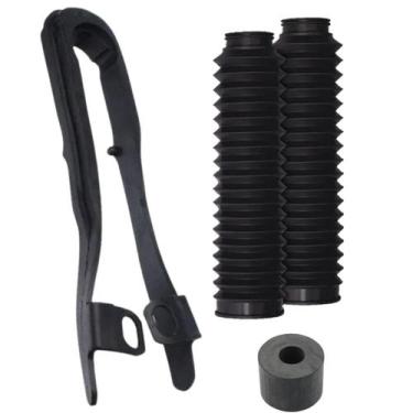 Imagem de Kit Guia Corrente + Sanfona Bengala Bros 125, Bros 150 03.08 - TRILHA
