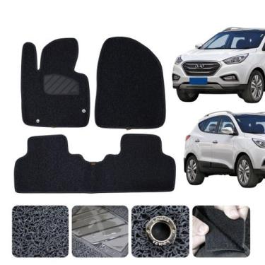Imagem de Kit tapetes automotivos para carro IX35 Gl 2011 12 a 2022 Luxo Imperme