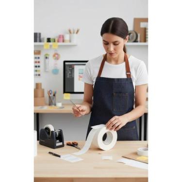 Imagem de 2x Etiqueta Térmica 30x15mm P/ Impressora D110 D101 D11 (210 - Congrat