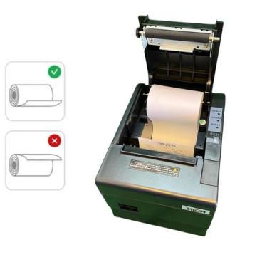 Imagem de Impressora Térmica N Fiscal 80mm USB C Guilhotina - HOIN, 80mm