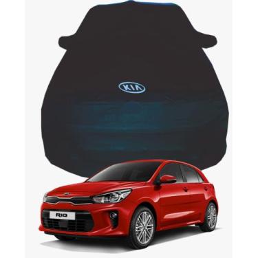 Imagem de Capa de Carro Kia Rio Hatch Tecido  Lycra Premium - Cadilhe Capas, Pre
