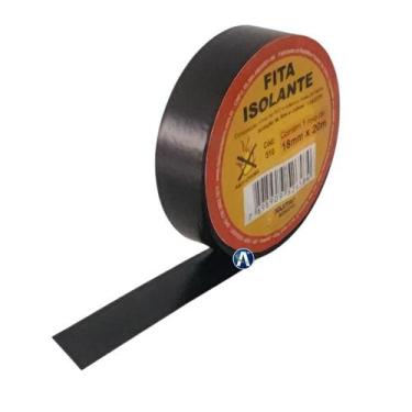 Imagem de Fita Isolante Uso Geral Preta 18mmx20m Nastro