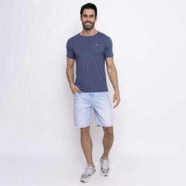 Imagem de Camiseta Industrie Básica Bordada Holanda Algodão Premium Masculina-Masculino