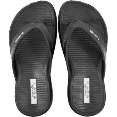 Imagem de Chinelo Dedo Ultra Conforto Feminino Dia a Dia Boaonda 2225-100, Preto