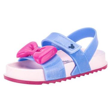 Imagem de Sandália infantil disney minnie pop model grendene kids 23104, Azul, R