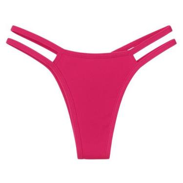 Imagem de Kit c/7 Unidades de Calcinha Fio Dental Lingerie Sexy Sensual Empina e