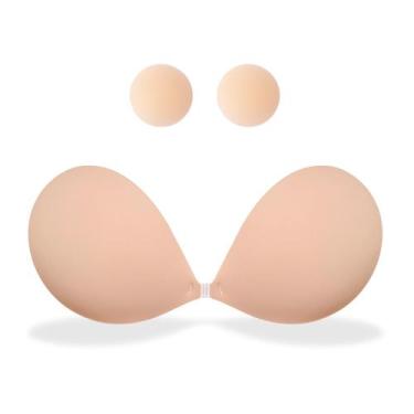 Imagem de Sutiã adesivo MITALOO 2026 Push up Strapless Backless Nude