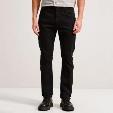 Imagem de Calça Jeans Forum Paul Slim In26 Preto Masculino, 40