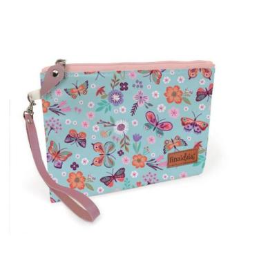 Imagem de Bolsa flat mini Borboletas no jardim Fina Ideia