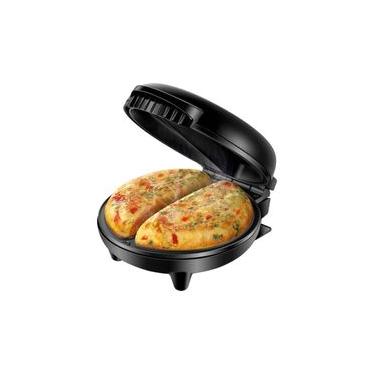 Imagem de Omeleteira Elétrica Easy Omelet OM-02 220V 1000W Antiaderente Preta Mondial 220