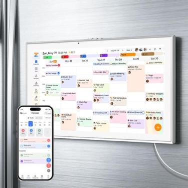 Imagem de Calendário Digital Inteligente HOOCEN 15,6" com Tela Sensível ao Toque