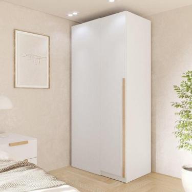 Imagem de Módulo de Canto Linear 1 Porta Jade CabeCasa MadeiraOriginals Branco F